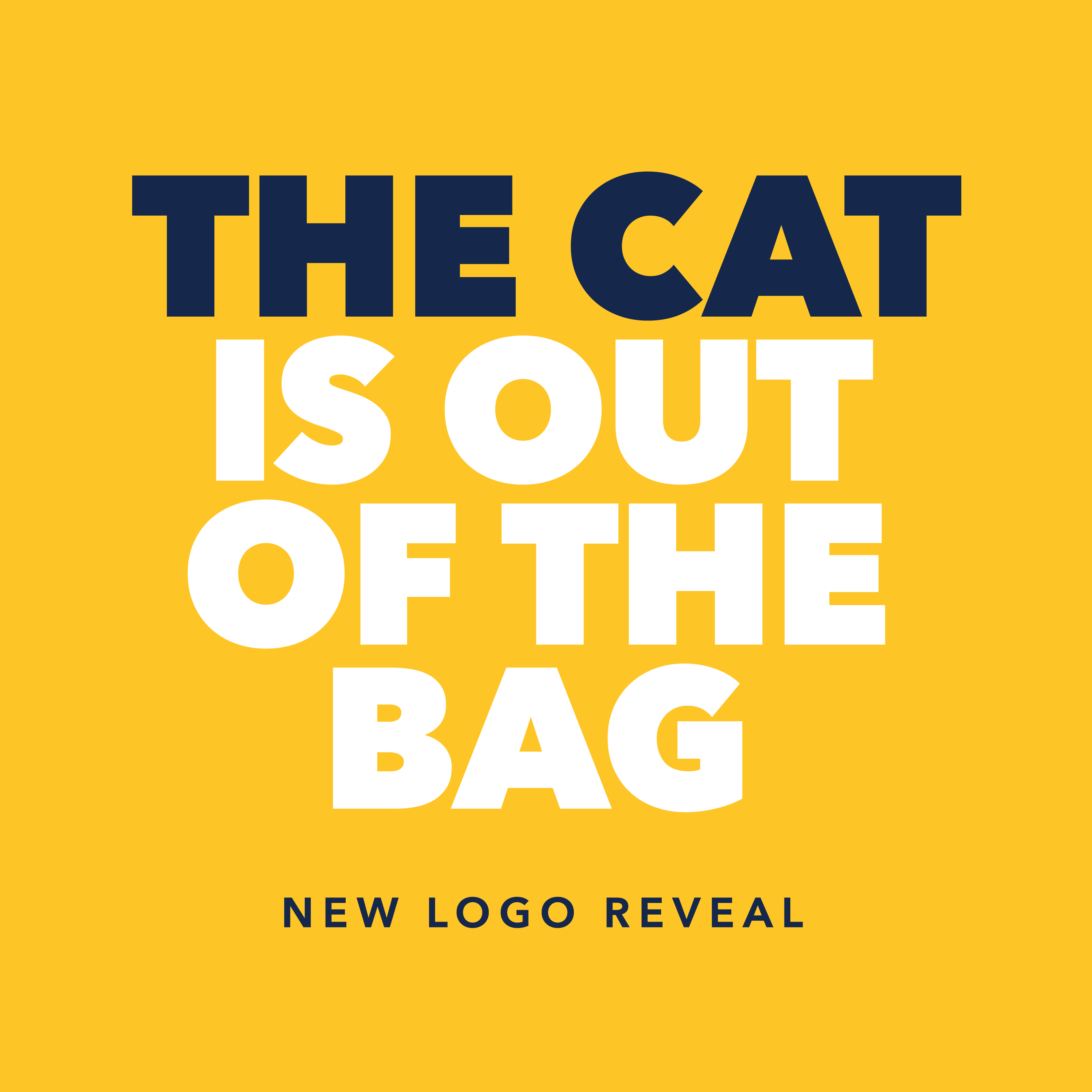 The cat is out of the bag - STC has a new logo.