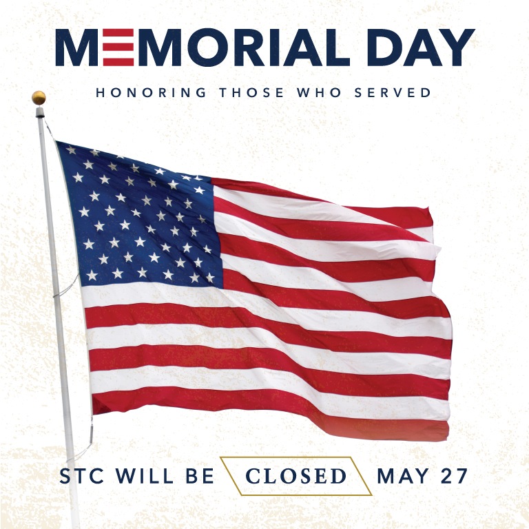 College closed May 27 for Memorial Day