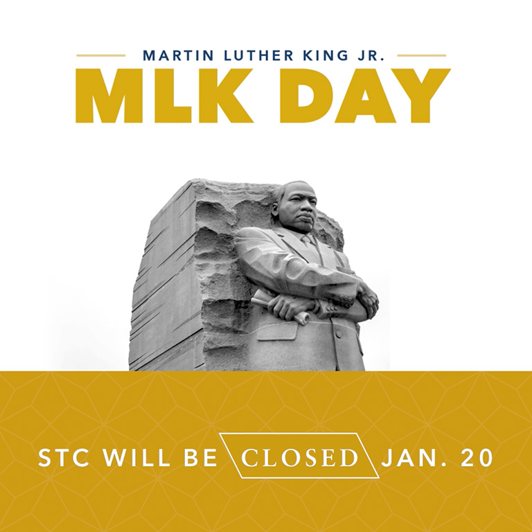 College Closed January 20 for MLK Day